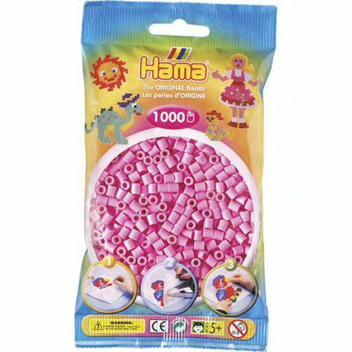 Hama strijkkralen 48 Roze