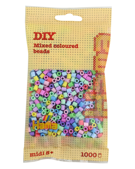 Hama Strijkkralen 50 Pastel kleuren Mix