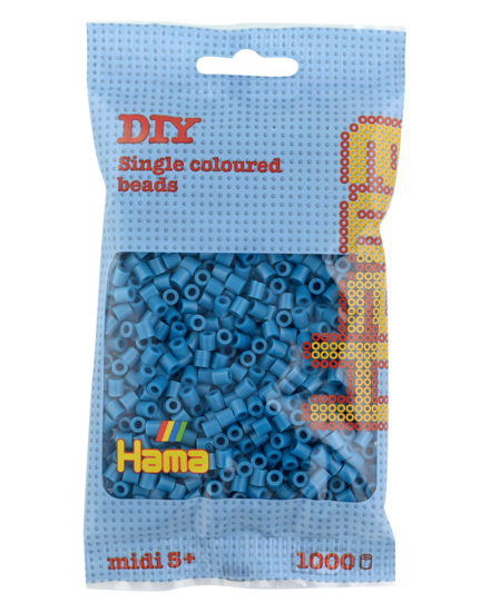 Hama strijkkralen 83 Petrol Blauw