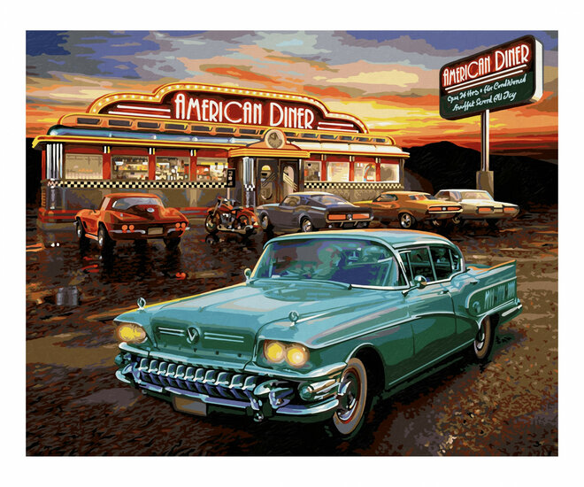 American Diner - Schipper 40 x 50 cm