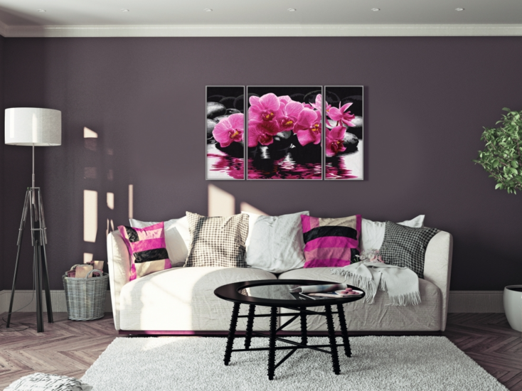 Orchidee&euml;n - Schipper Drieluik 50 x 80 cm