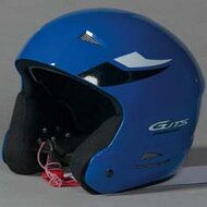 Skihelm blauw S