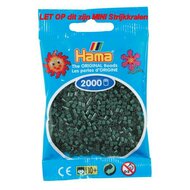 Hama mini kralen kl 28 Donkergroen