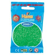 Hama mini kralen kl 42 Groen Fluorescerend