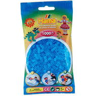 Hama strijkkralen 73 Blauw transparant