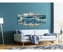 Stormy Seas - Schipper Vijfluik 72 x 132 cm