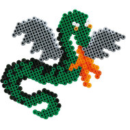 Hama Strijkkralen 3245 Draken set 2500 st.