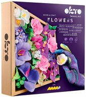 Okto Clay - Inspiration - Roze bloemen