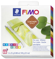 Fimo Leather DIY Pennen etui