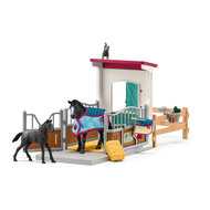 Schleich 42611 Paardenbox met merrie en veulen