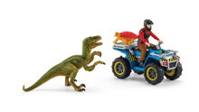 Schleich 41466 Quad met Velociraptor