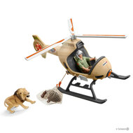 Schleich 42476 Helikopter dierenredding