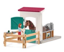 Schleich 42710 Paardenstal Hannah &amp; Cayenne