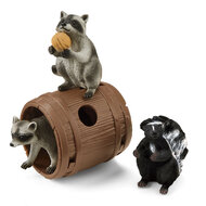 Schleich 42532 Nootachtige kattenkwaad (Wasberen &amp; Stinkdieren set)