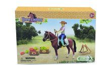 Collecta 84248 Ruiter met paard en accessoires