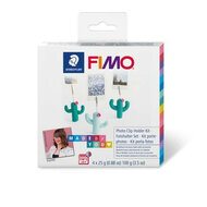 Fimo DIY Cactus fotoclip houder