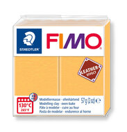 Fimo leather-effect 57 g saffraan geel nr 109