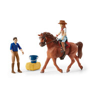 Schleich 42535 Paarden Avontuur met Auto en Trailer