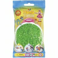 Hama strijkkralen 37 Groen Neon