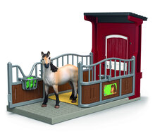 Schleich 42724 Ponybox met mustang