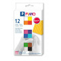 FIMO soft material pack with 12 half blocks Basic