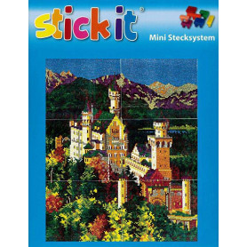 Stickit 41274 Slot Neuschwanstein in de zomer