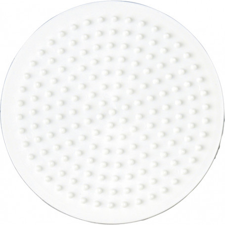 Hama Pegboard - Small round white