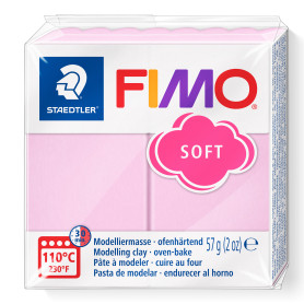 Fimo Soft nr. 205 pastel lichtroze