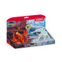 Schleich 70826 Pieuvre de Feu vs Insecte de Glace