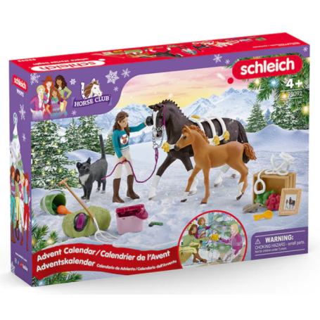 Schleich 99092 Adventskalender Horse Club 2024 (Paarden)