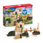 Schleich 42656 Conquest of the Dino Temple Mega Set