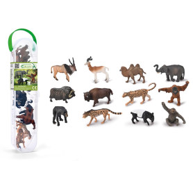 CollectA A1212 Mini Wilde Dieren Set (12 stuks)