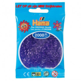 Hama mini beads color 24 Transparent-Lila