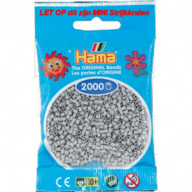 Hama mini beads color 70 Light Grey